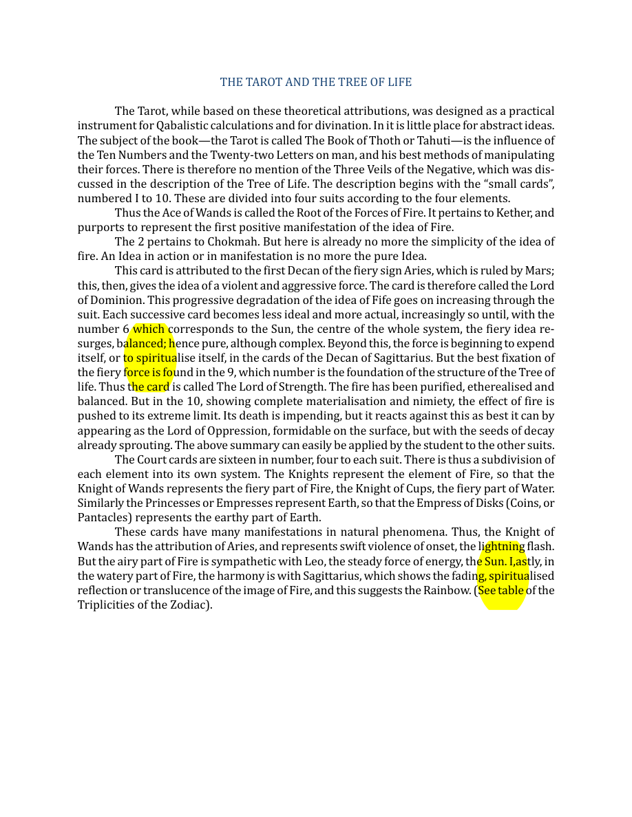 Original scan of The Book of Thoth, PDF page 36
