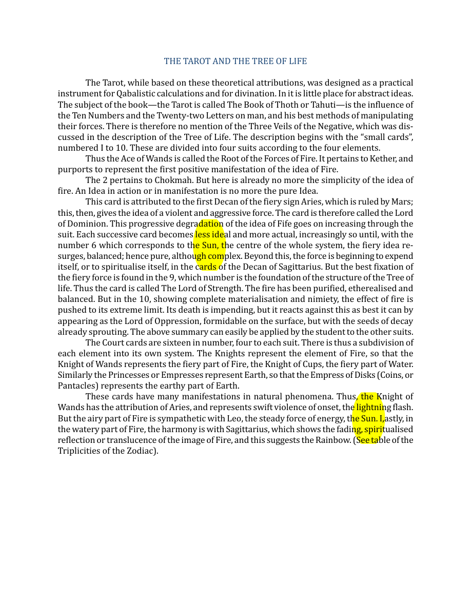 Original scan of The Book of Thoth, PDF page 36