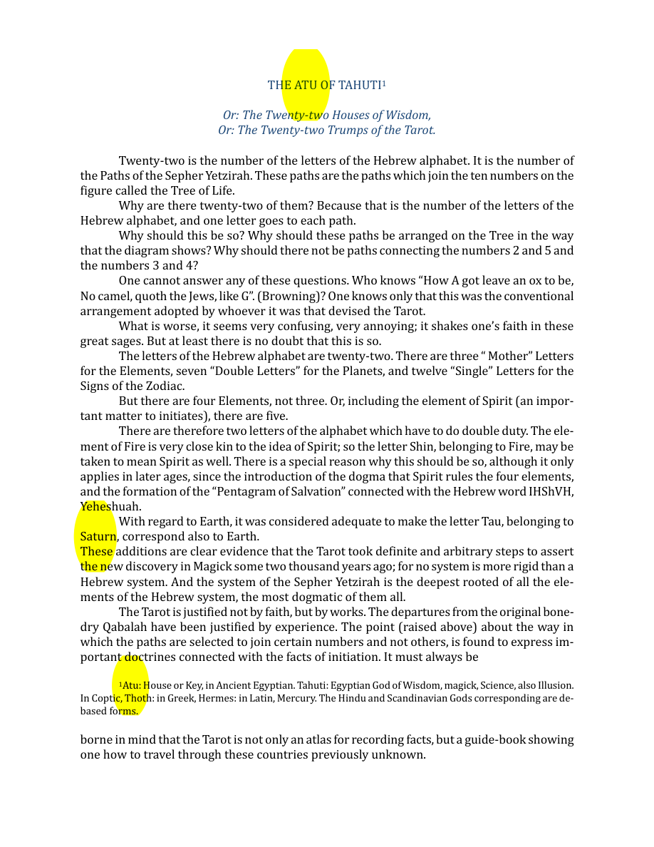 Original scan of The Book of Thoth, PDF page 37