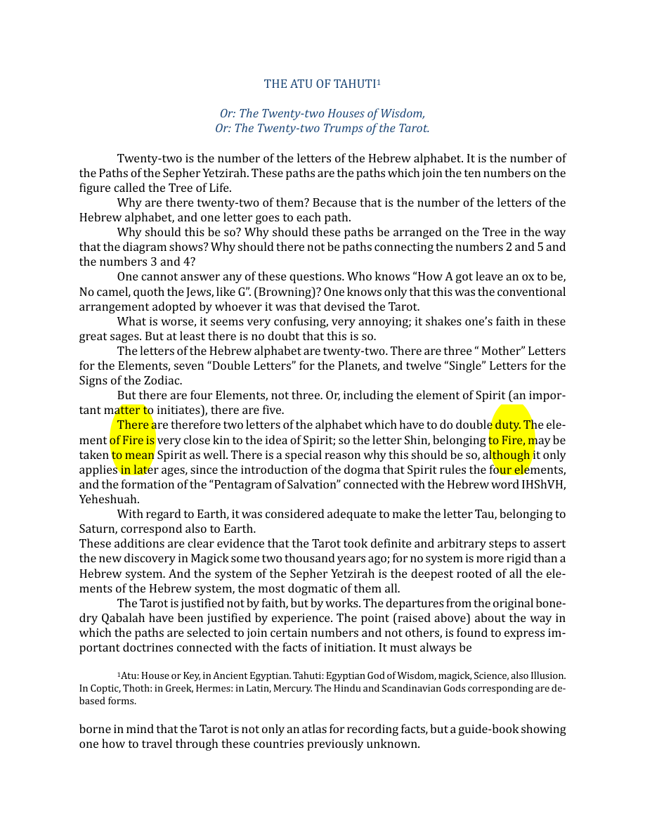 Original scan of The Book of Thoth, PDF page 37