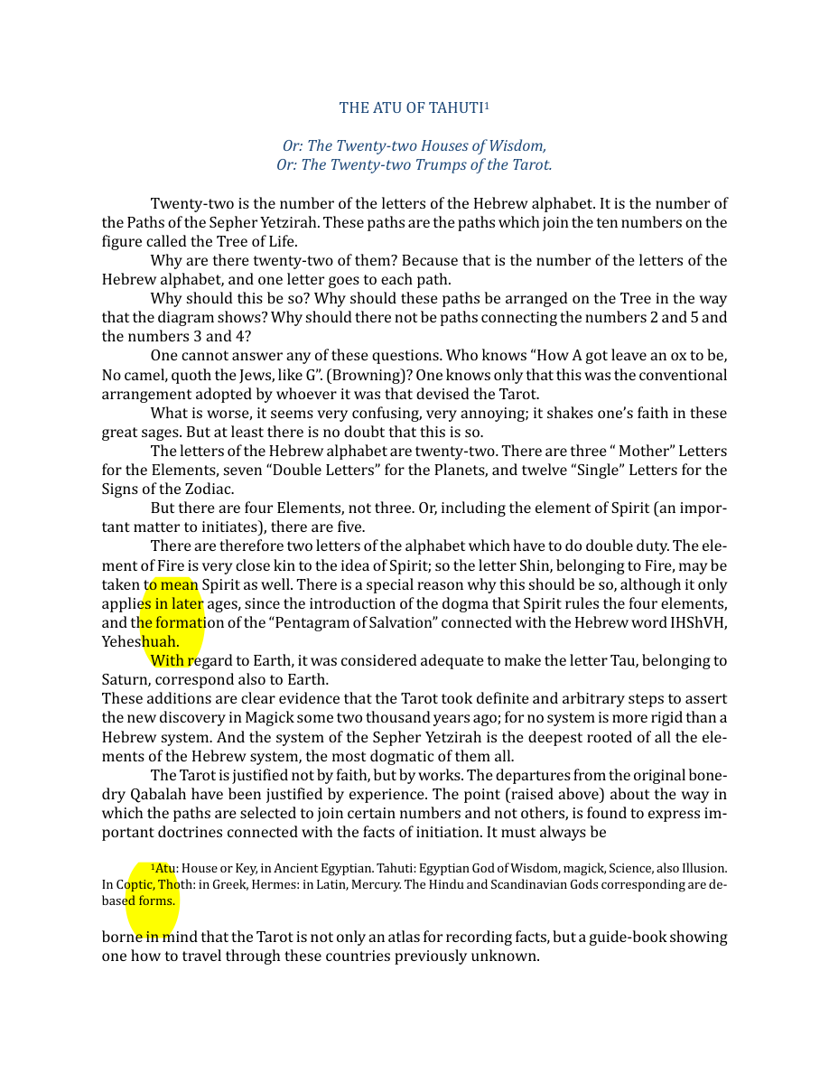 Original scan of The Book of Thoth, PDF page 37