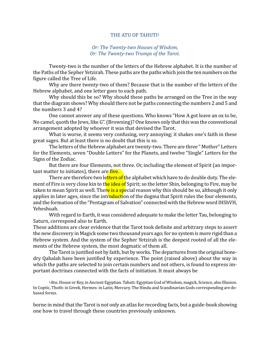 Original scan of The Book of Thoth, PDF page 37