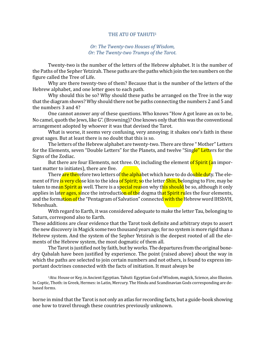 Original scan of The Book of Thoth, PDF page 37