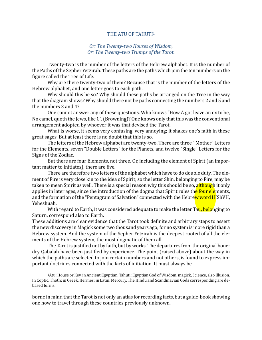 Original scan of The Book of Thoth, PDF page 37