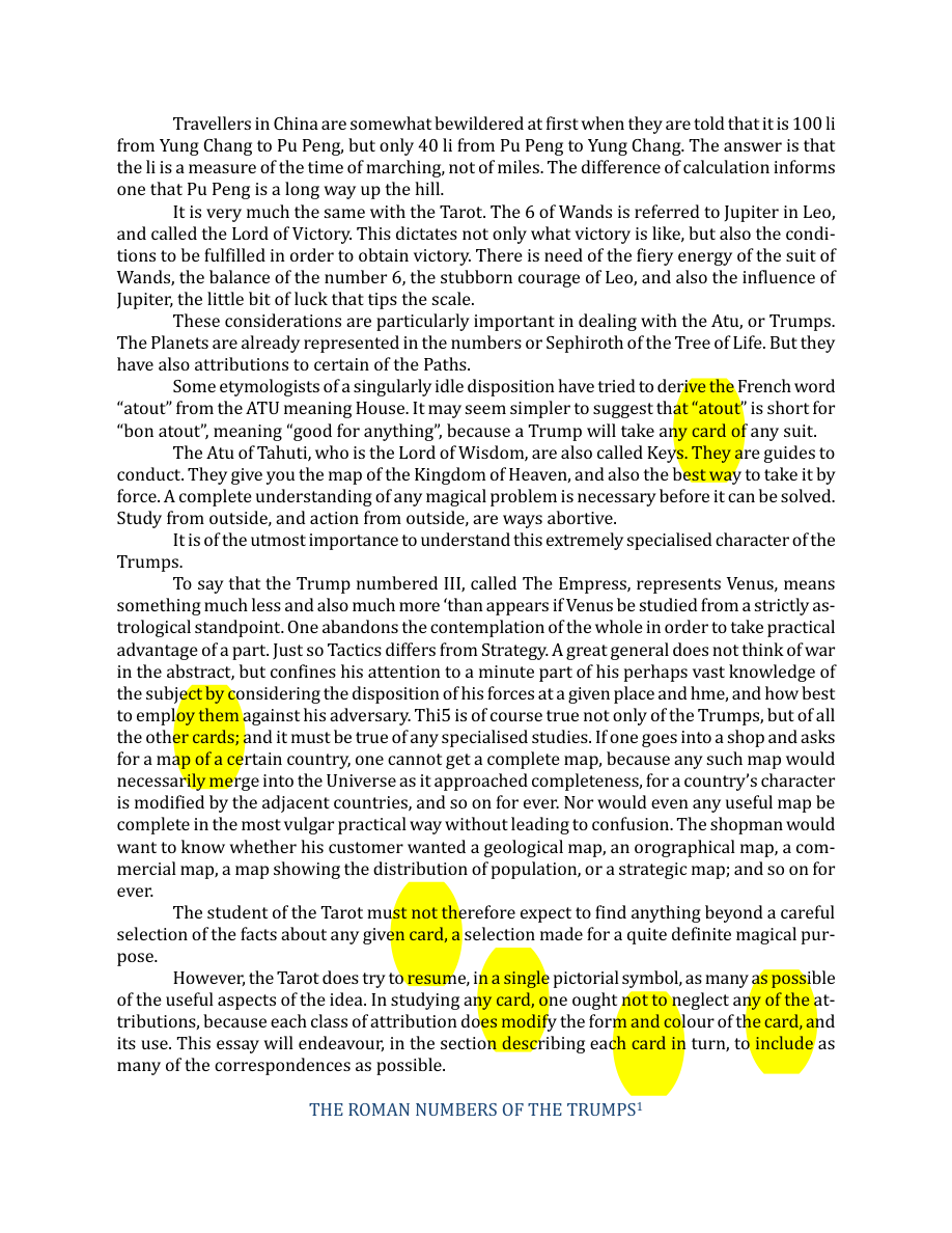Original scan of The Book of Thoth, PDF page 38