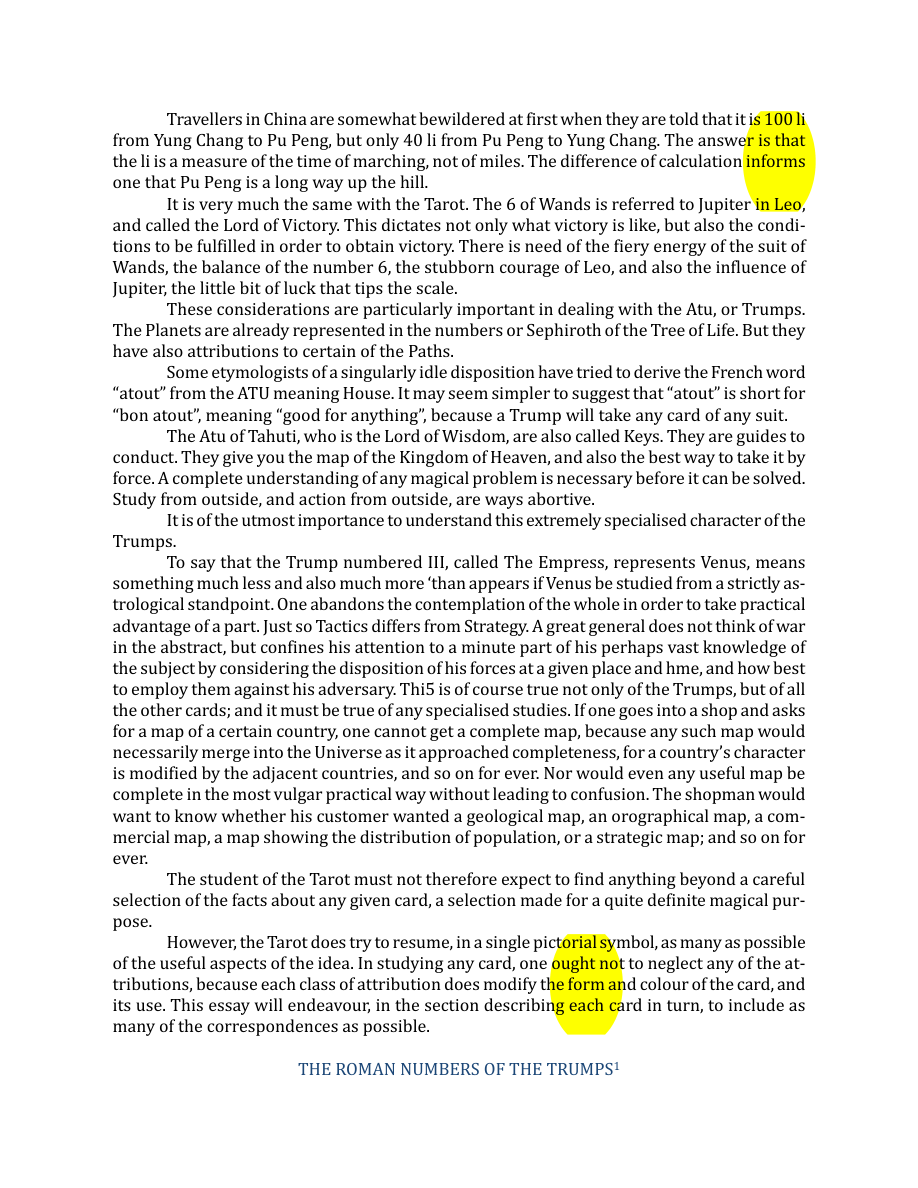 Original scan of The Book of Thoth, PDF page 38