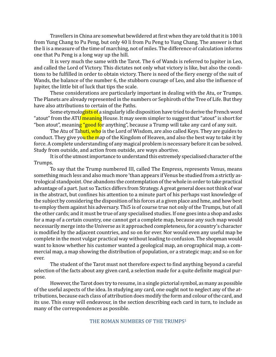 Original scan of The Book of Thoth, PDF page 38