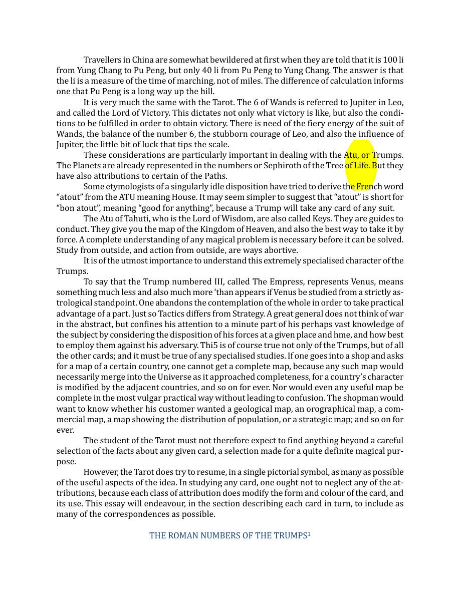 Original scan of The Book of Thoth, PDF page 38
