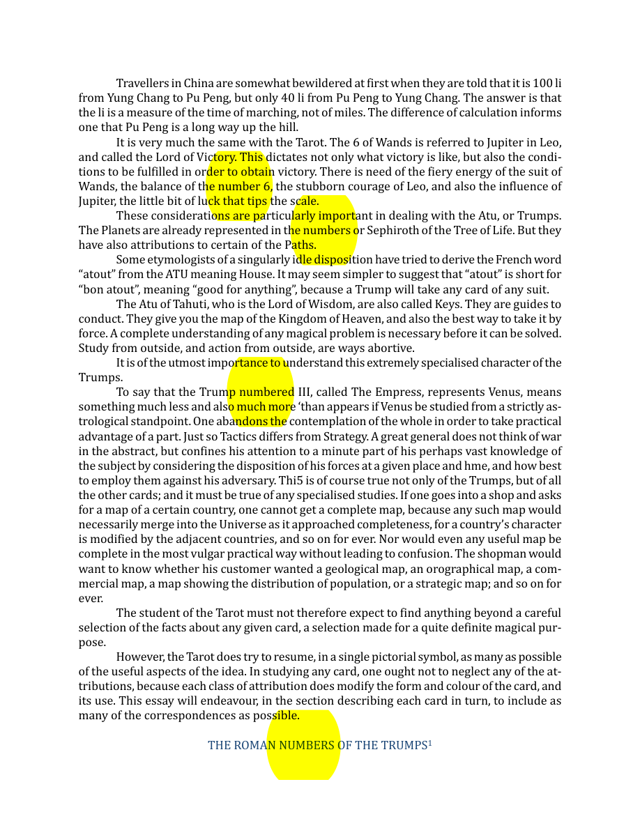 Original scan of The Book of Thoth, PDF page 38