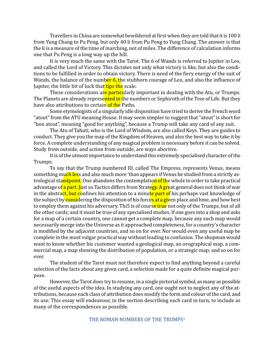 Original scan of The Book of Thoth, PDF page 38