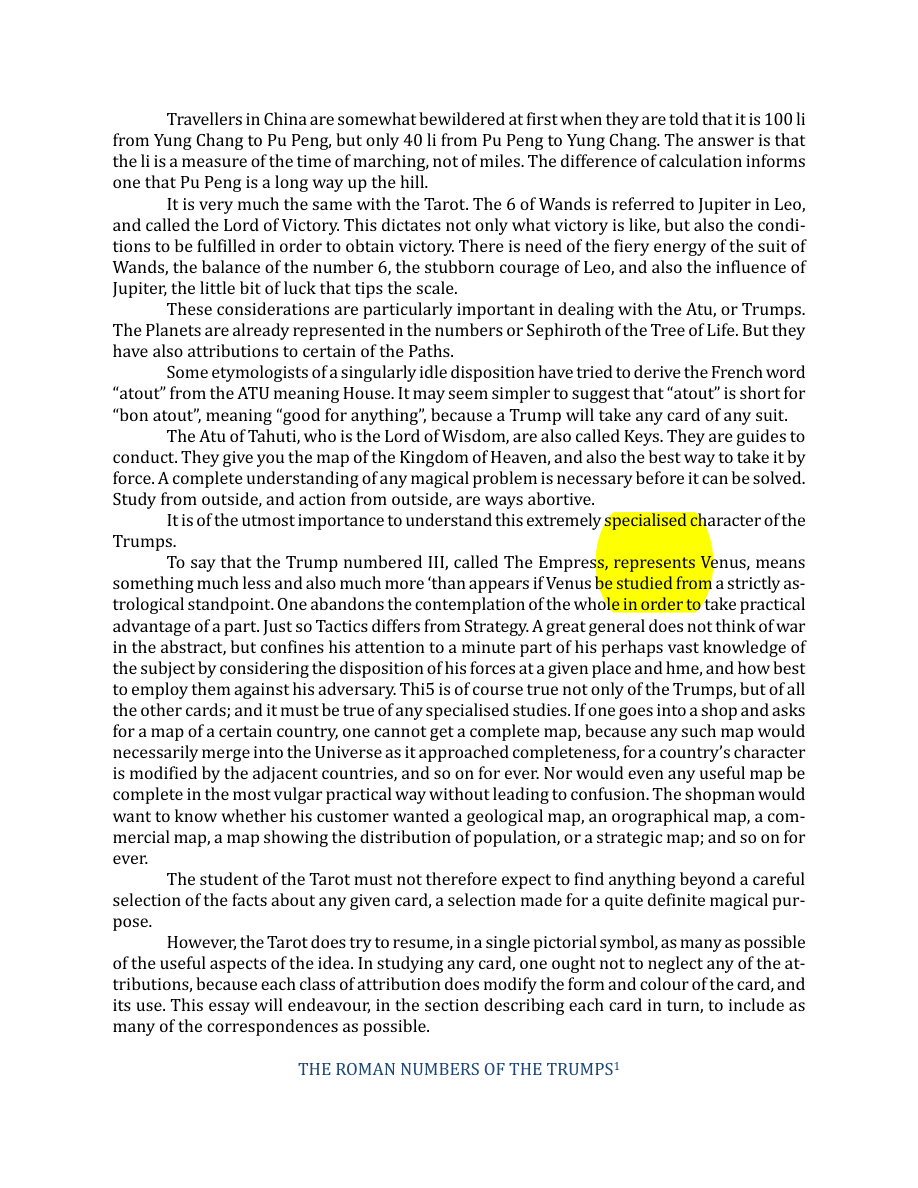 Original scan of The Book of Thoth, PDF page 38