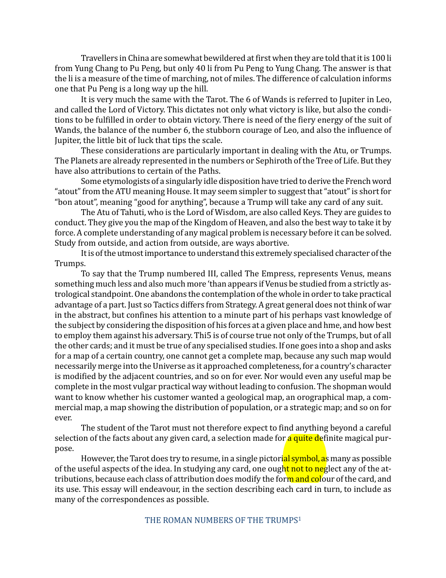 Original scan of The Book of Thoth, PDF page 38