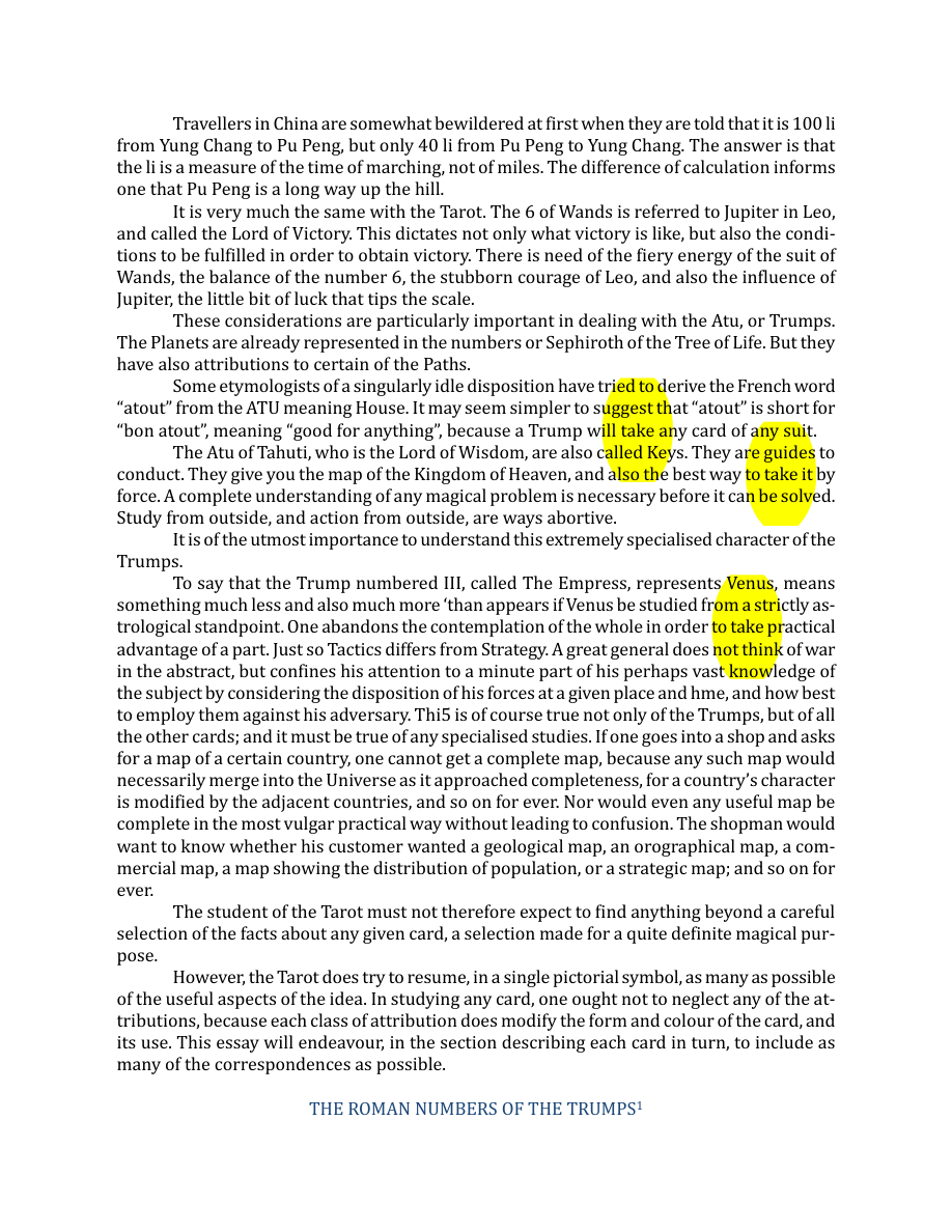 Original scan of The Book of Thoth, PDF page 38