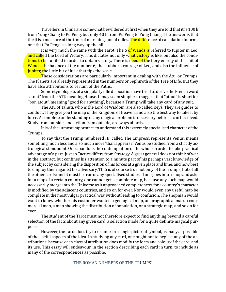 Original scan of The Book of Thoth, PDF page 38
