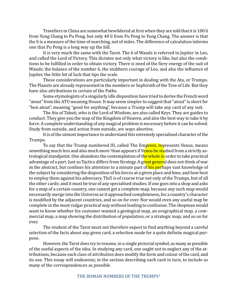 Original scan of The Book of Thoth, PDF page 38