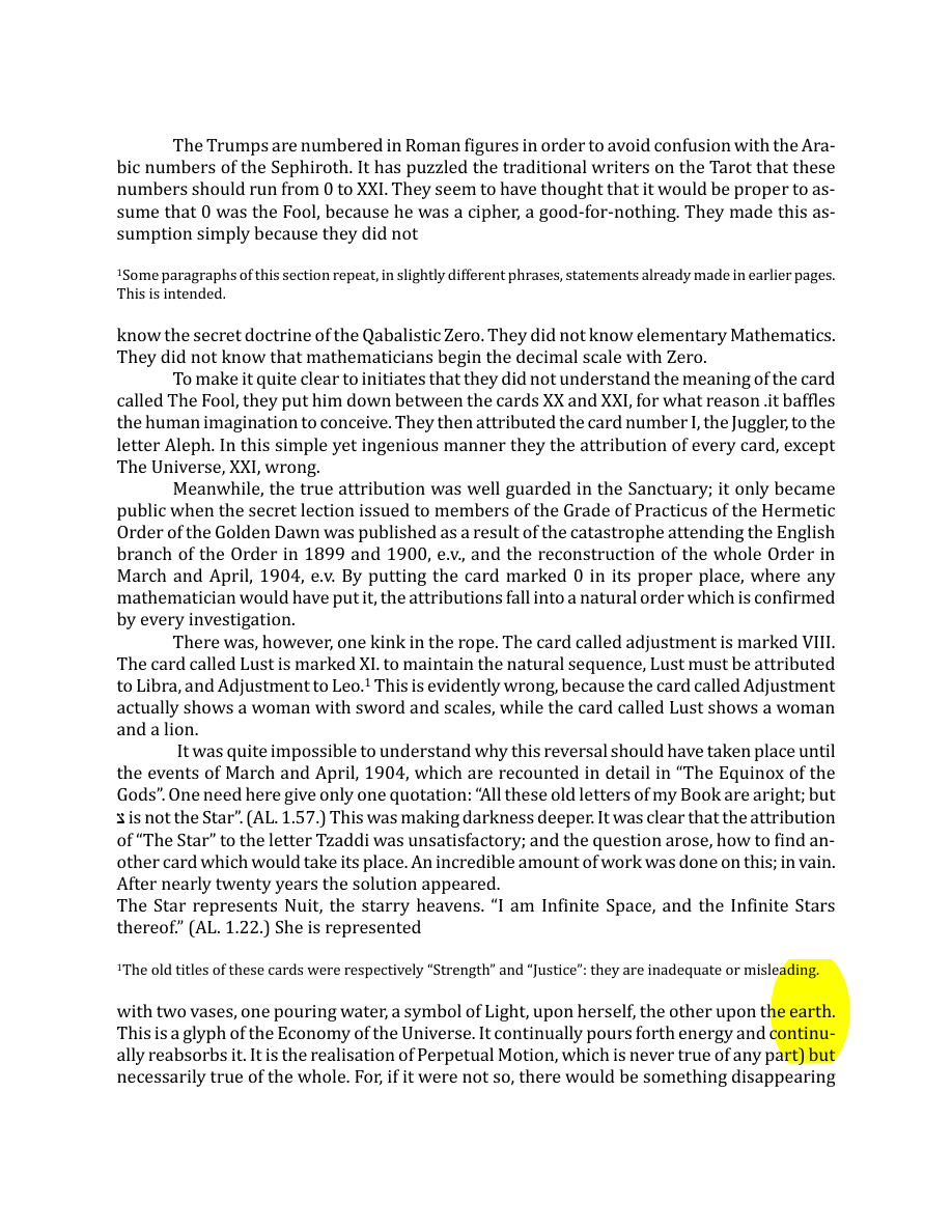 Original scan of The Book of Thoth, PDF page 39