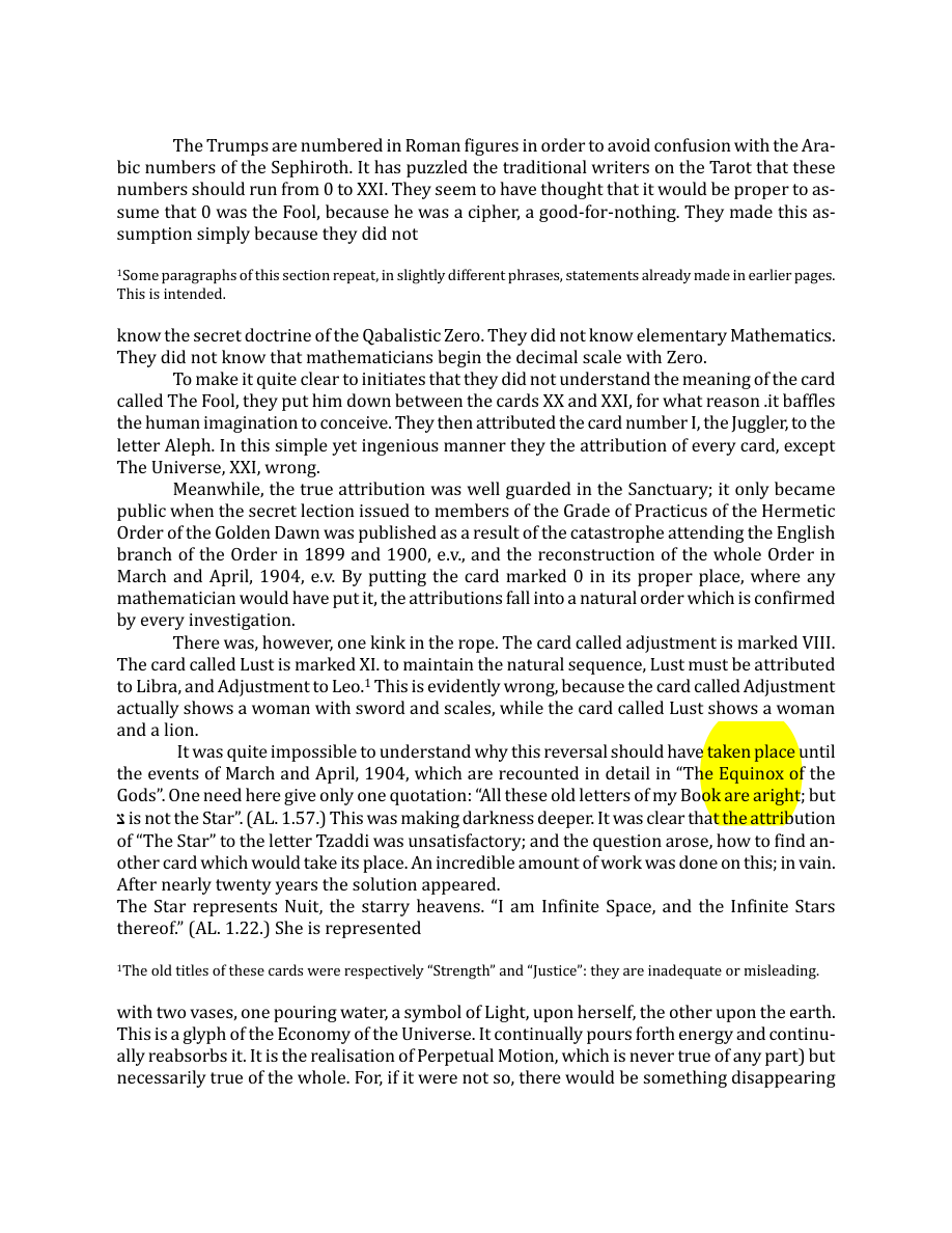 Original scan of The Book of Thoth, PDF page 39
