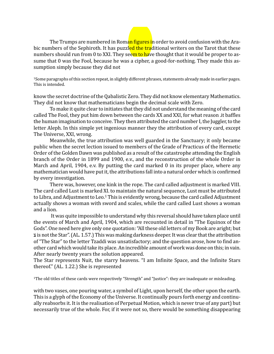 Original scan of The Book of Thoth, PDF page 39