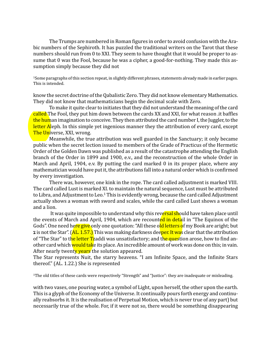 Original scan of The Book of Thoth, PDF page 39