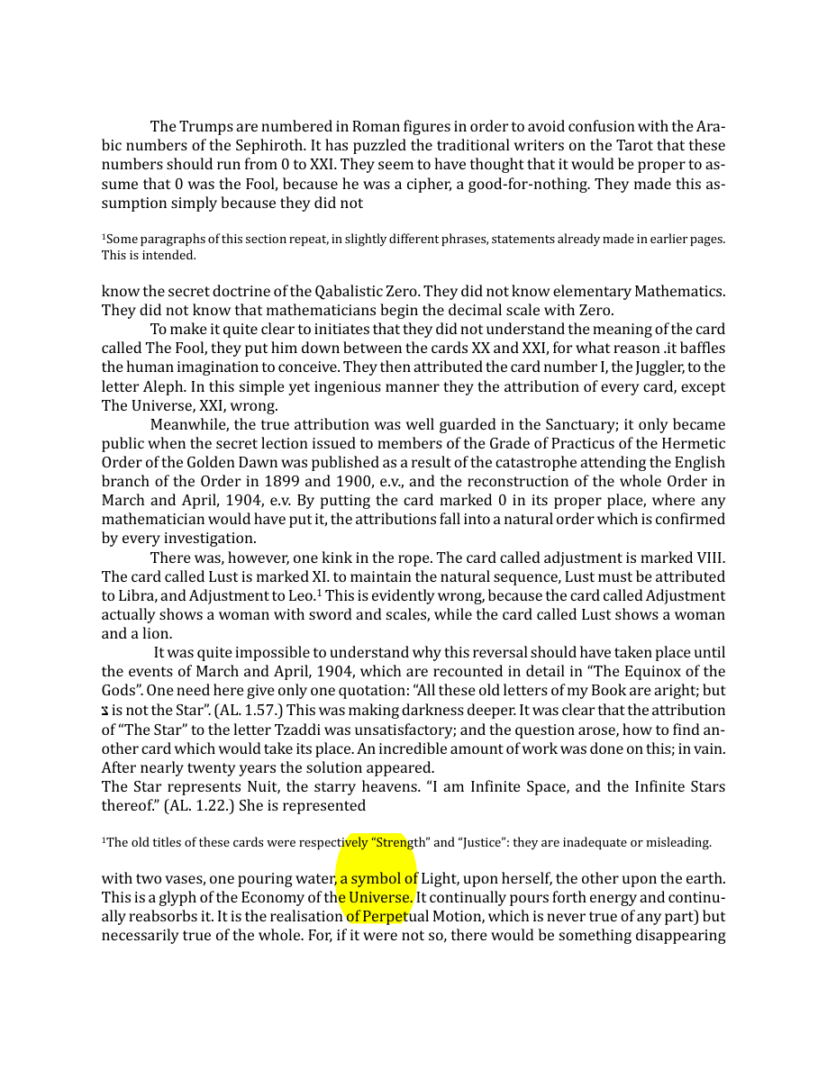 Original scan of The Book of Thoth, PDF page 39