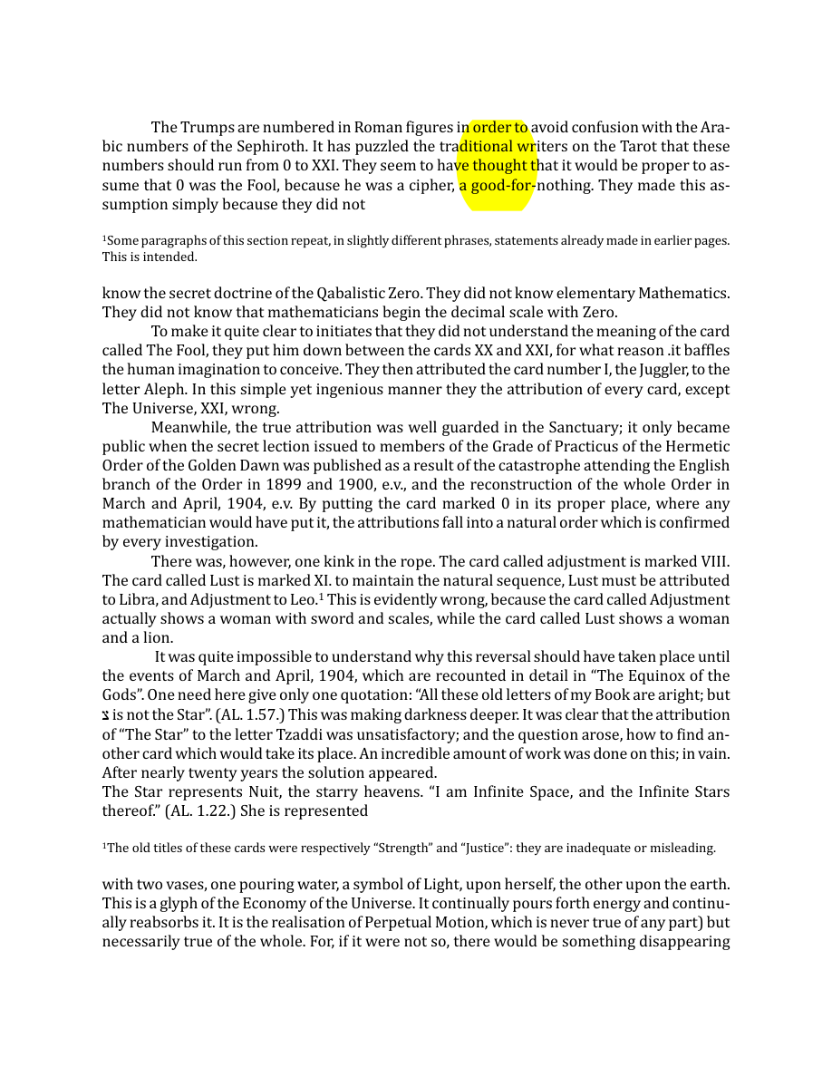 Original scan of The Book of Thoth, PDF page 39