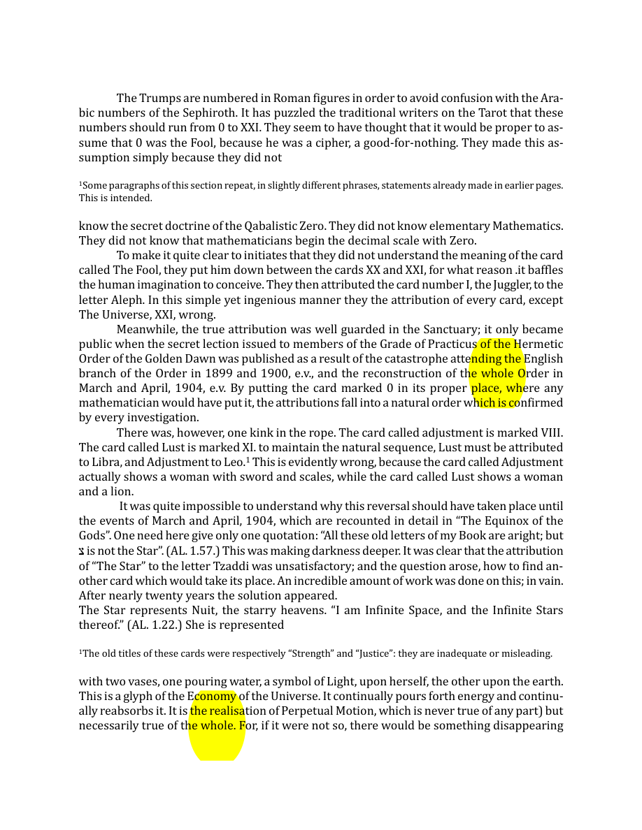 Original scan of The Book of Thoth, PDF page 39