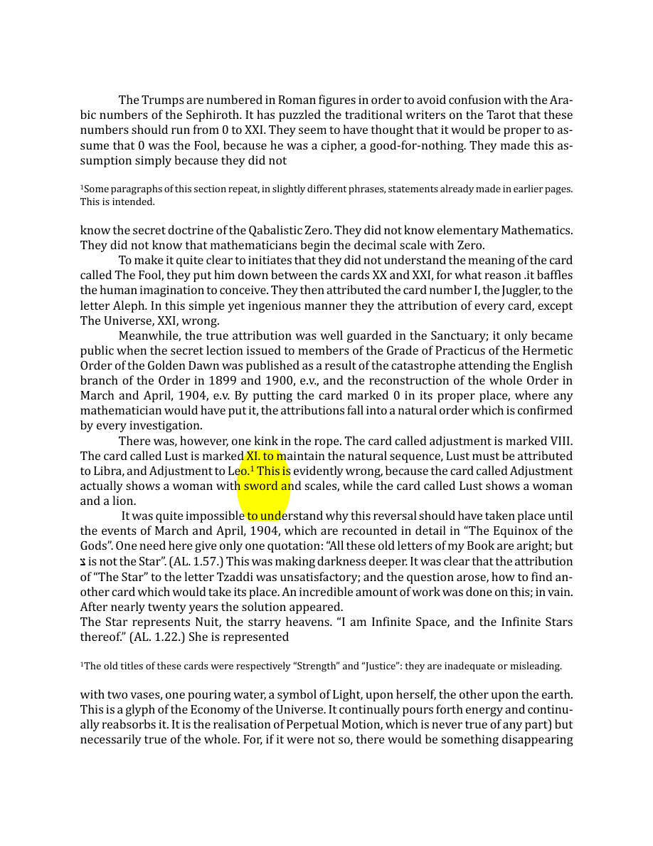 Original scan of The Book of Thoth, PDF page 39