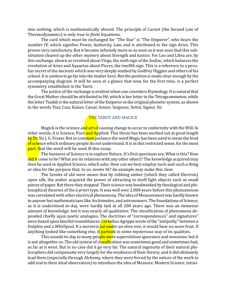 Original scan of The Book of Thoth, PDF page 40