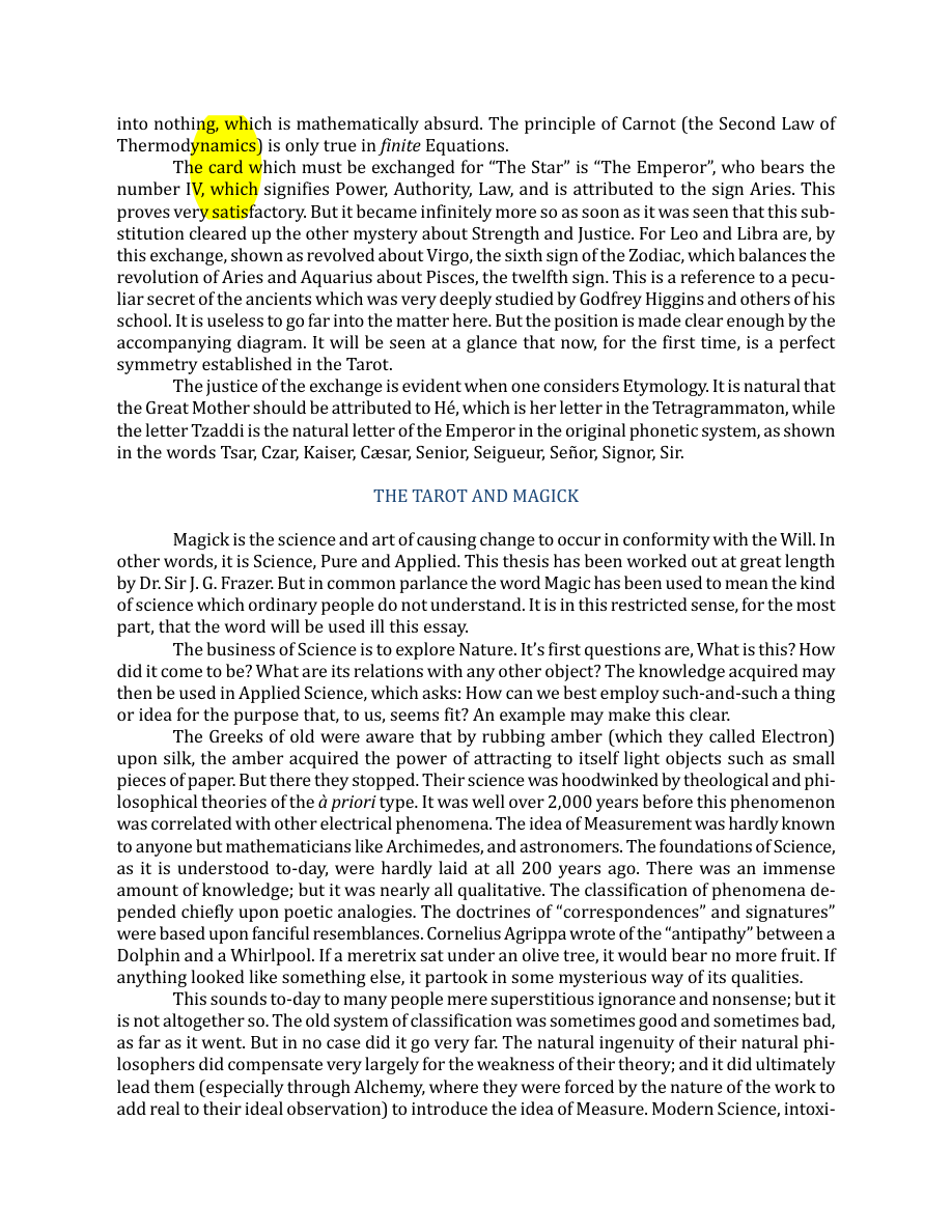 Original scan of The Book of Thoth, PDF page 40