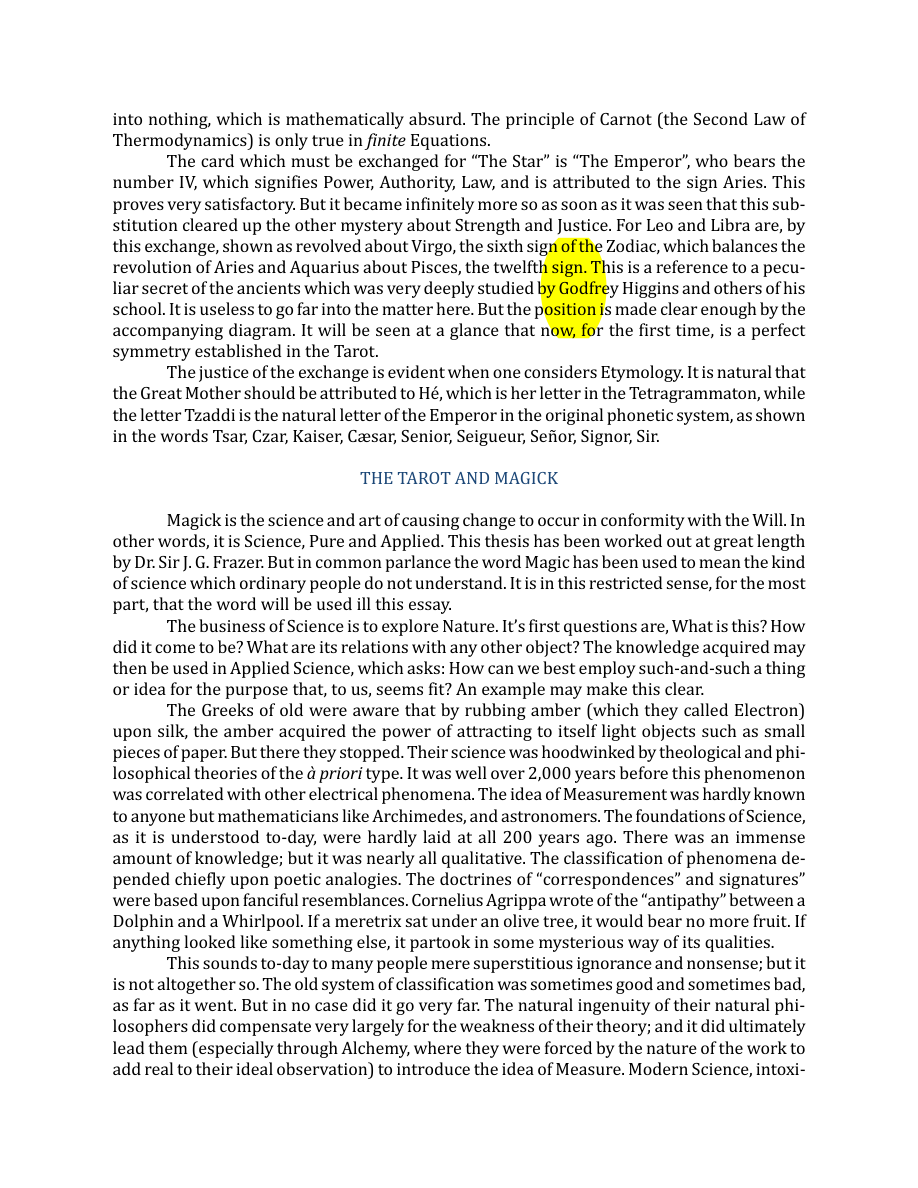 Original scan of The Book of Thoth, PDF page 40