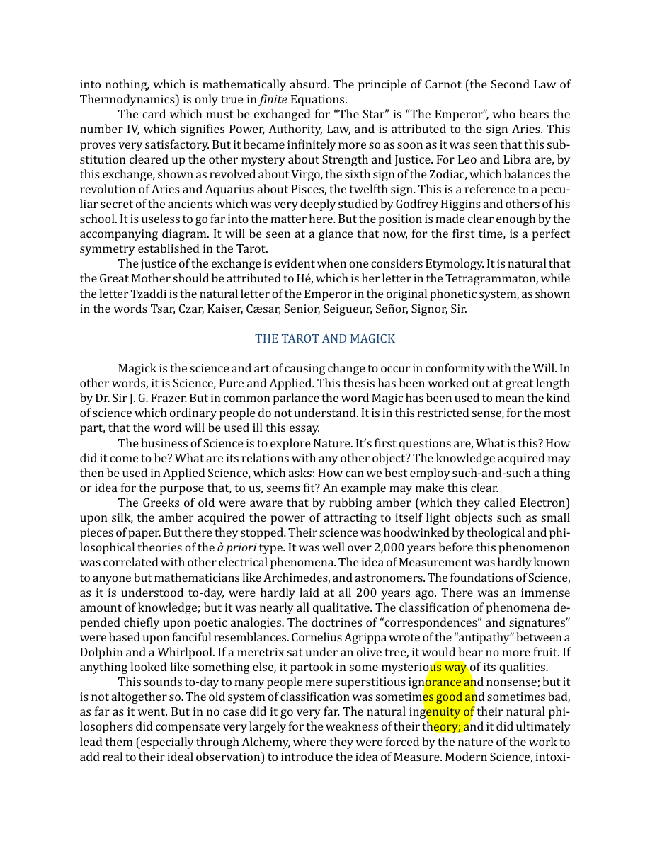 Original scan of The Book of Thoth, PDF page 40