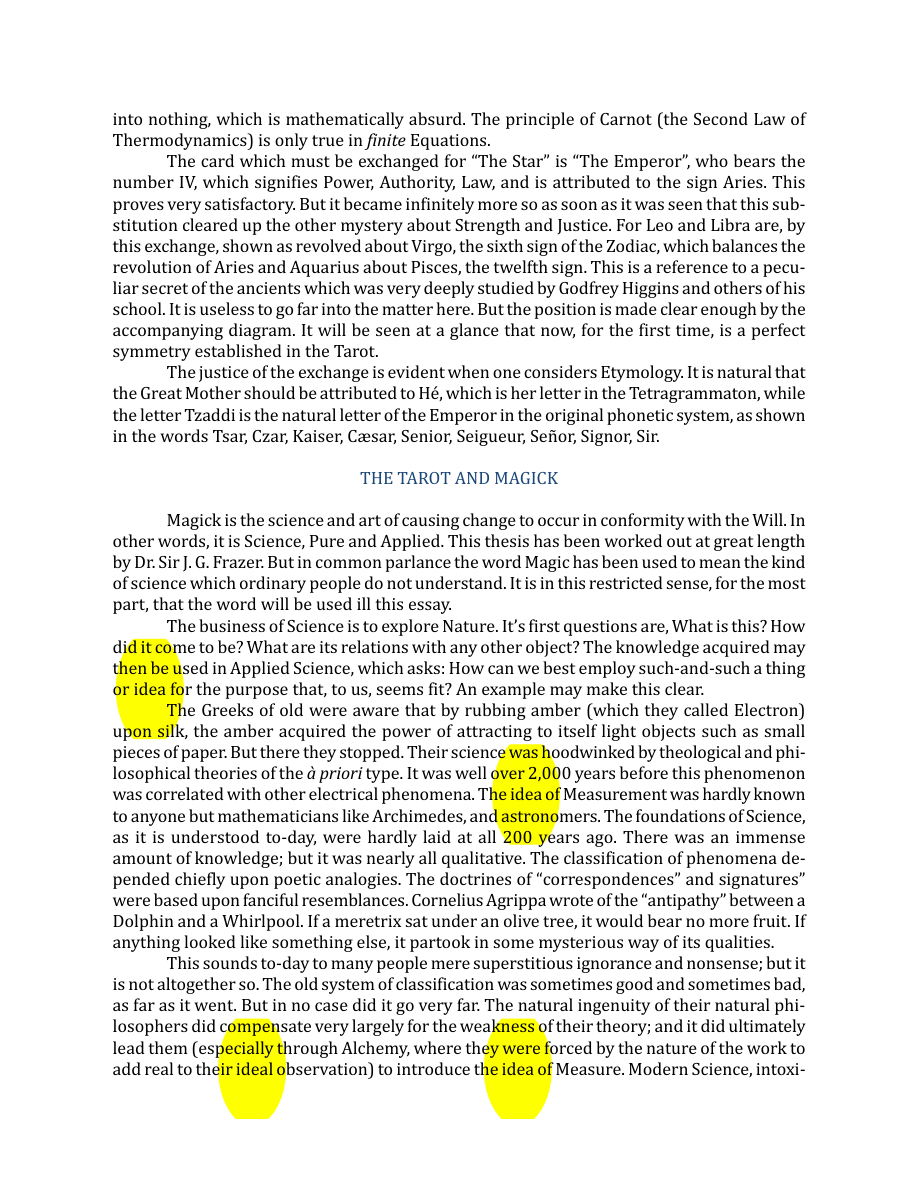 Original scan of The Book of Thoth, PDF page 40