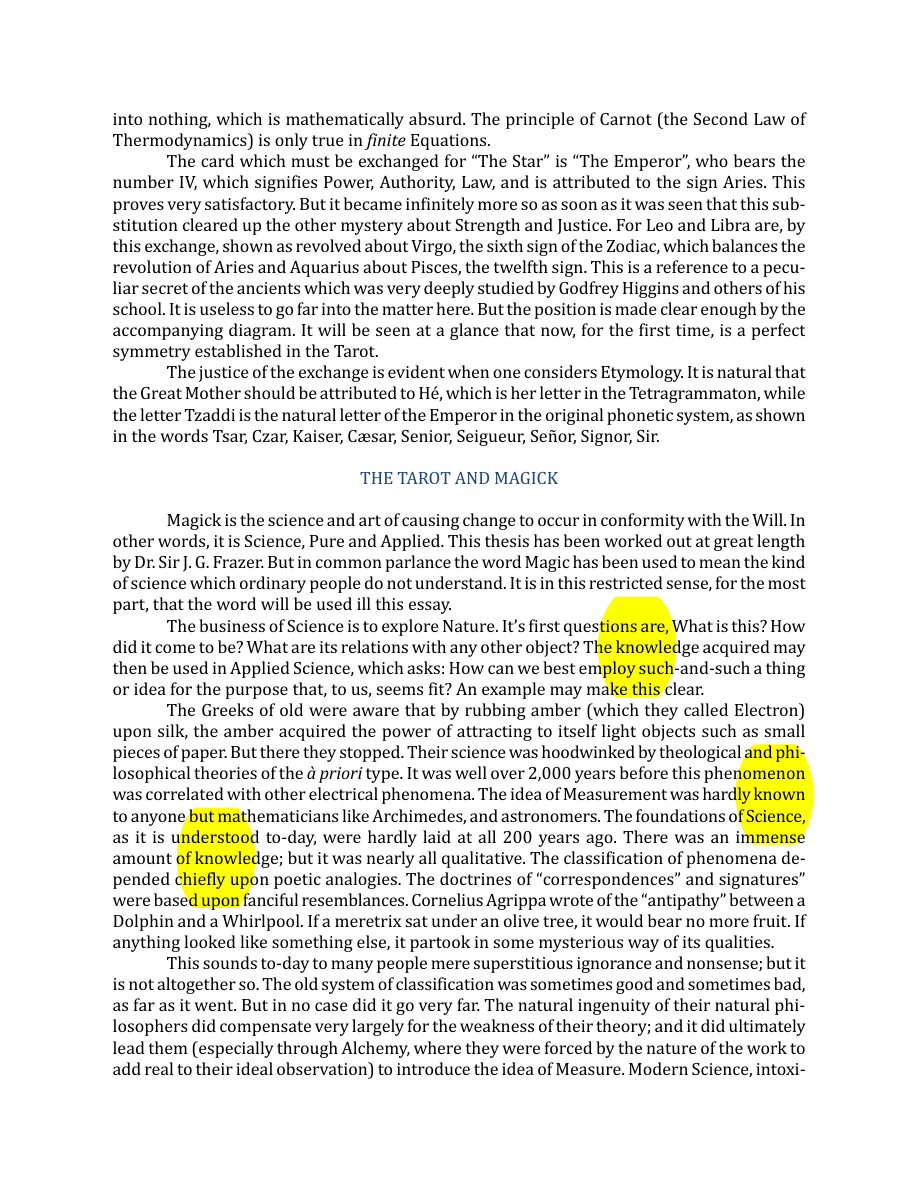 Original scan of The Book of Thoth, PDF page 40