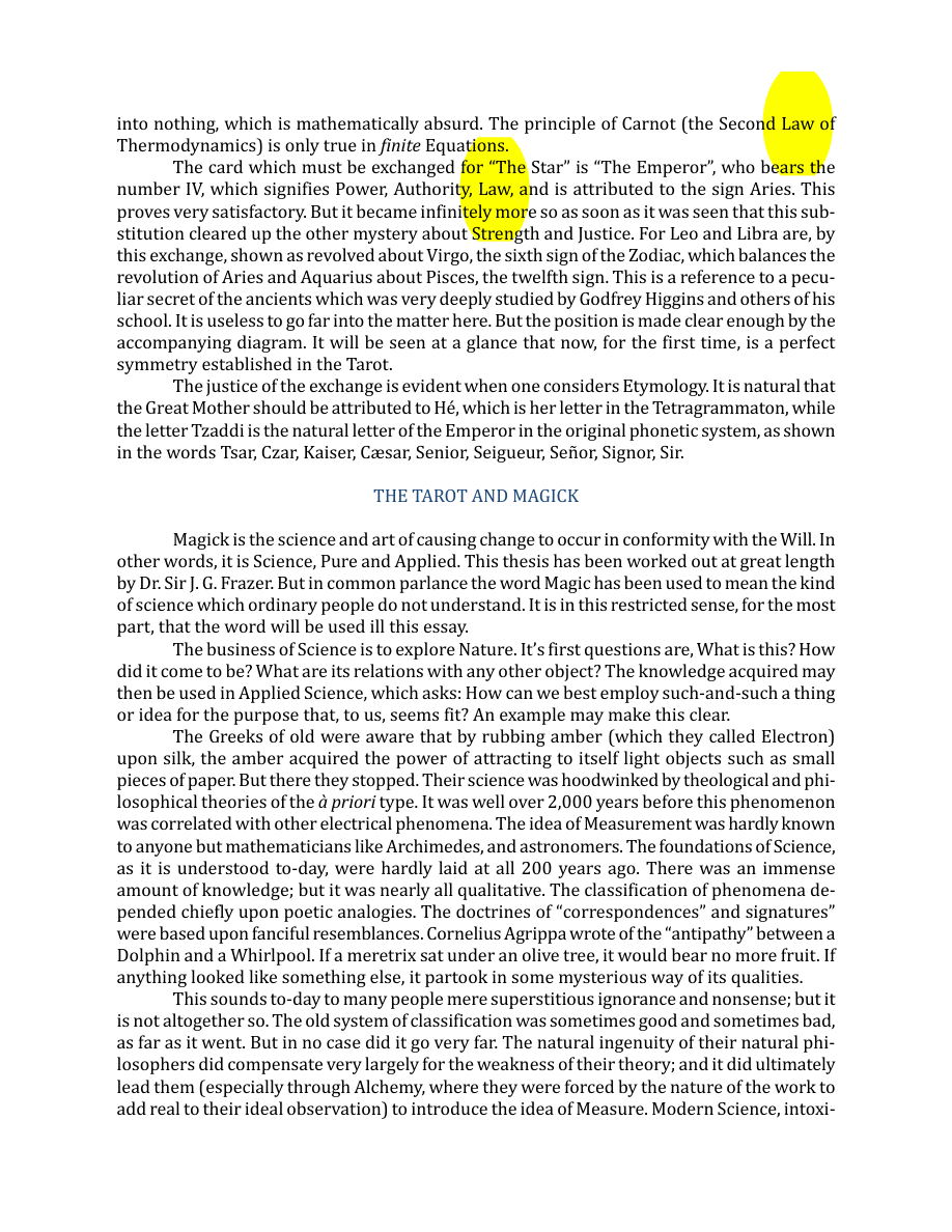 Original scan of The Book of Thoth, PDF page 40