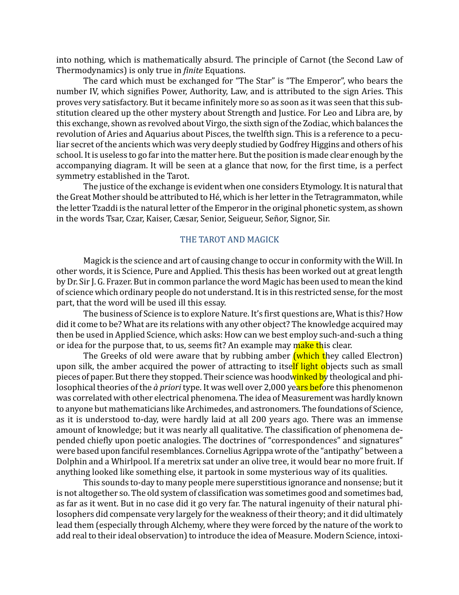 Original scan of The Book of Thoth, PDF page 40
