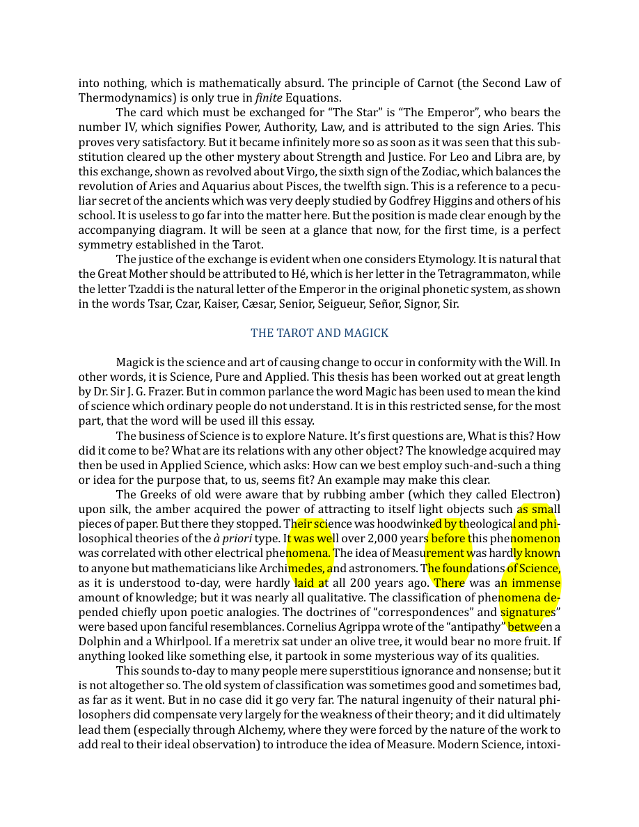 Original scan of The Book of Thoth, PDF page 40