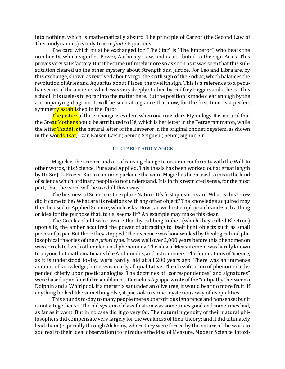 Original scan of The Book of Thoth, PDF page 40