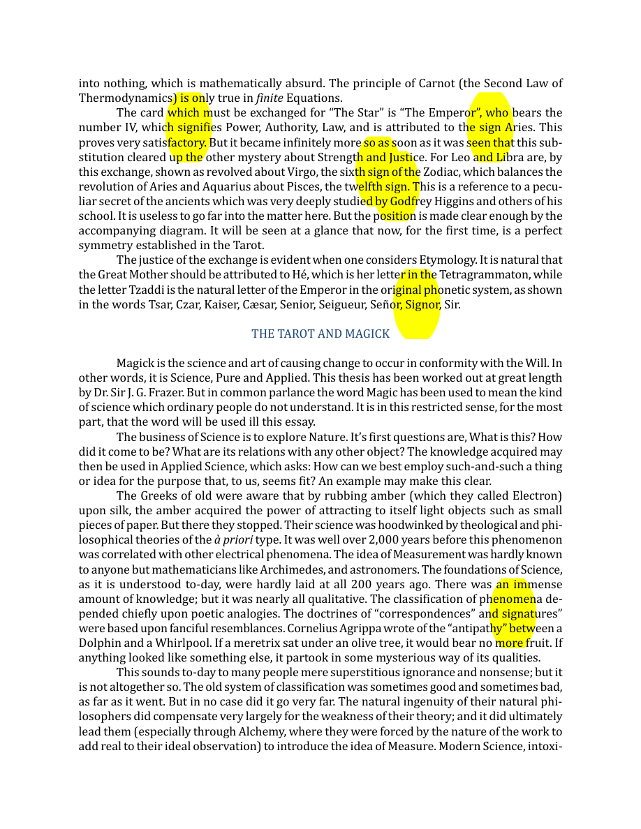 Original scan of The Book of Thoth, PDF page 40
