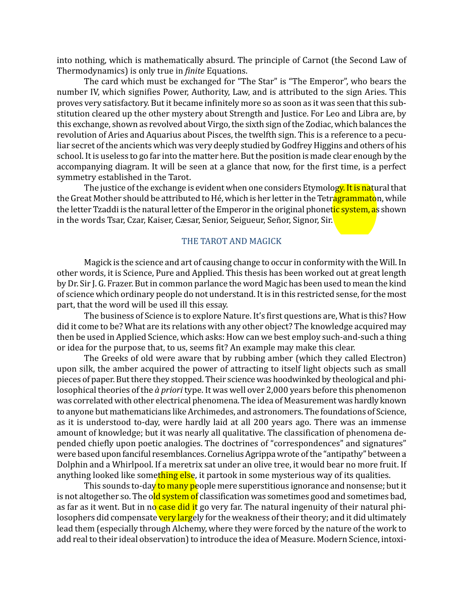 Original scan of The Book of Thoth, PDF page 40