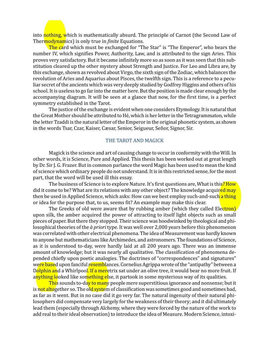 Original scan of The Book of Thoth, PDF page 40