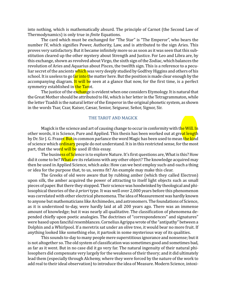 Original scan of The Book of Thoth, PDF page 40
