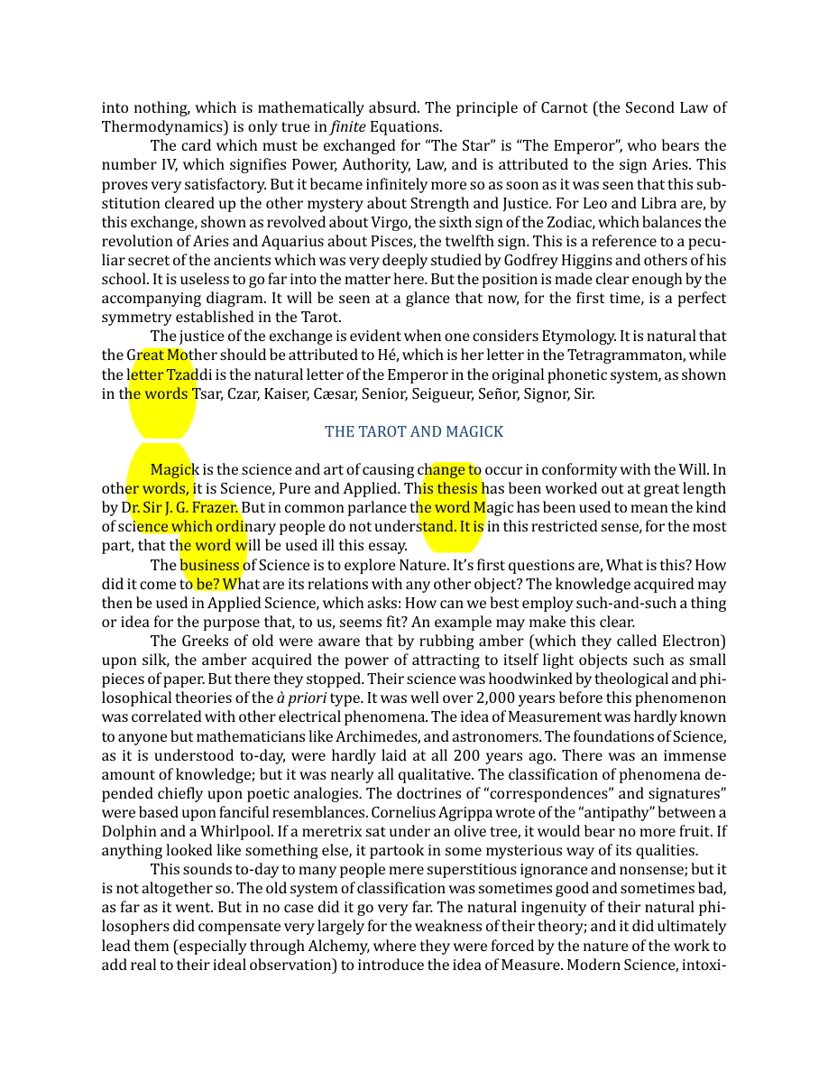 Original scan of The Book of Thoth, PDF page 40