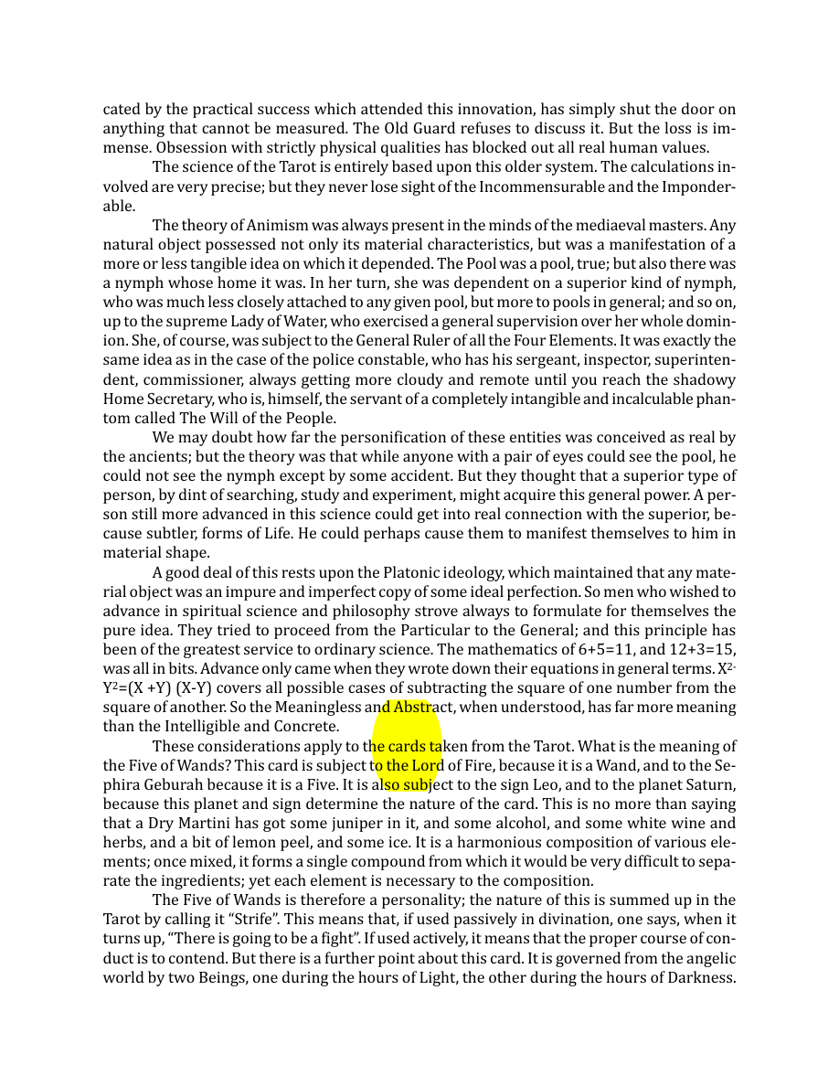 Original scan of The Book of Thoth, PDF page 41