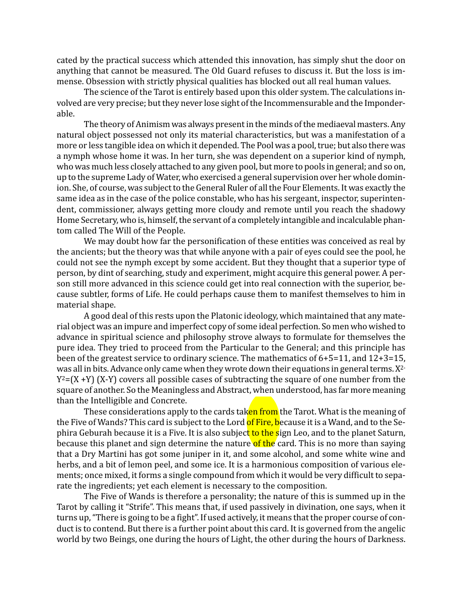 Original scan of The Book of Thoth, PDF page 41