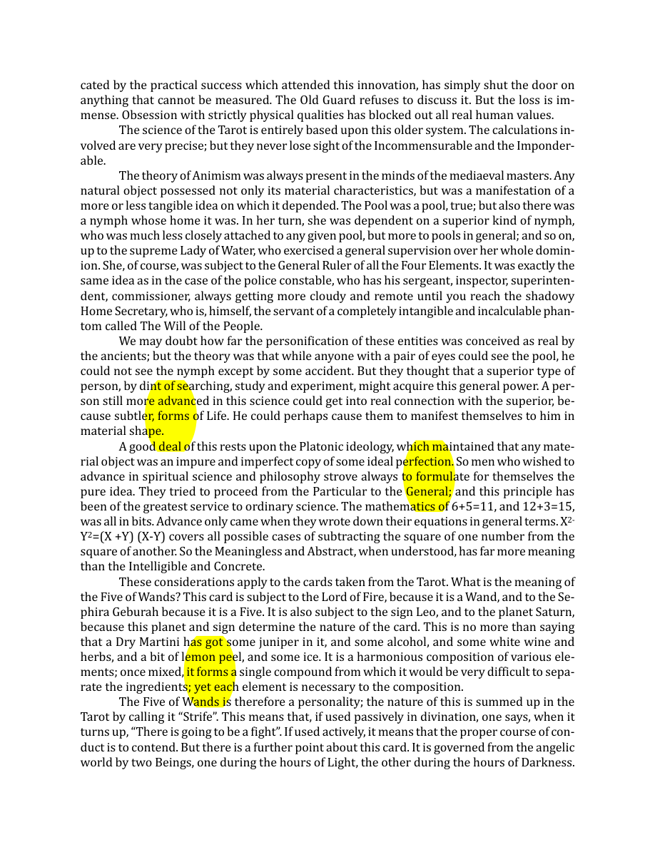 Original scan of The Book of Thoth, PDF page 41