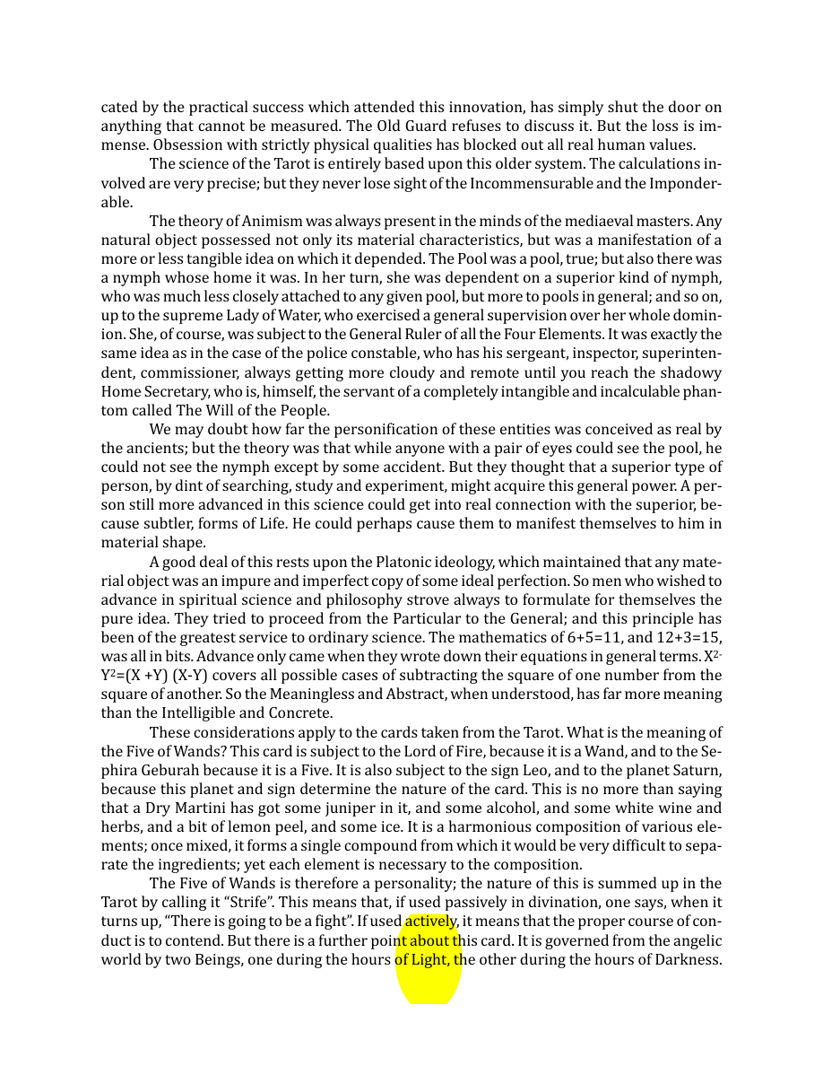 Original scan of The Book of Thoth, PDF page 41