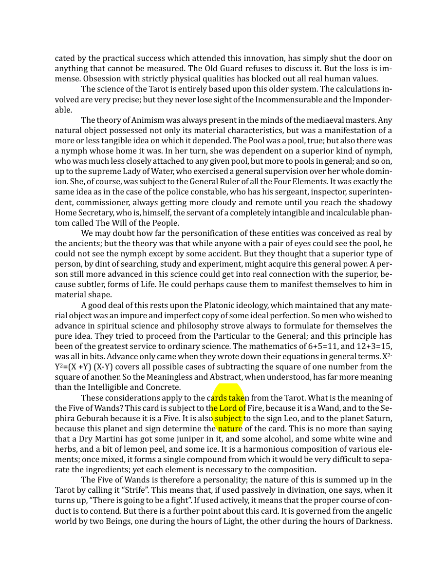 Original scan of The Book of Thoth, PDF page 41