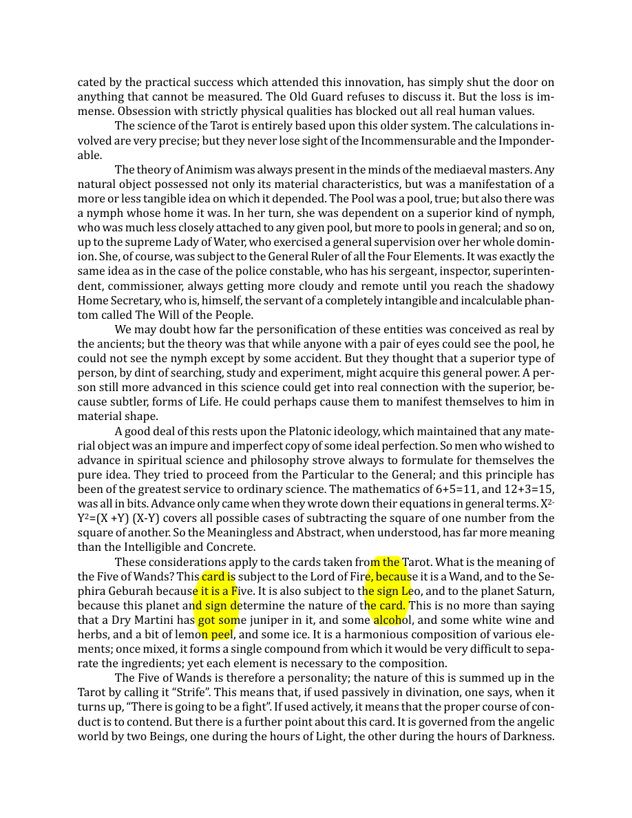 Original scan of The Book of Thoth, PDF page 41