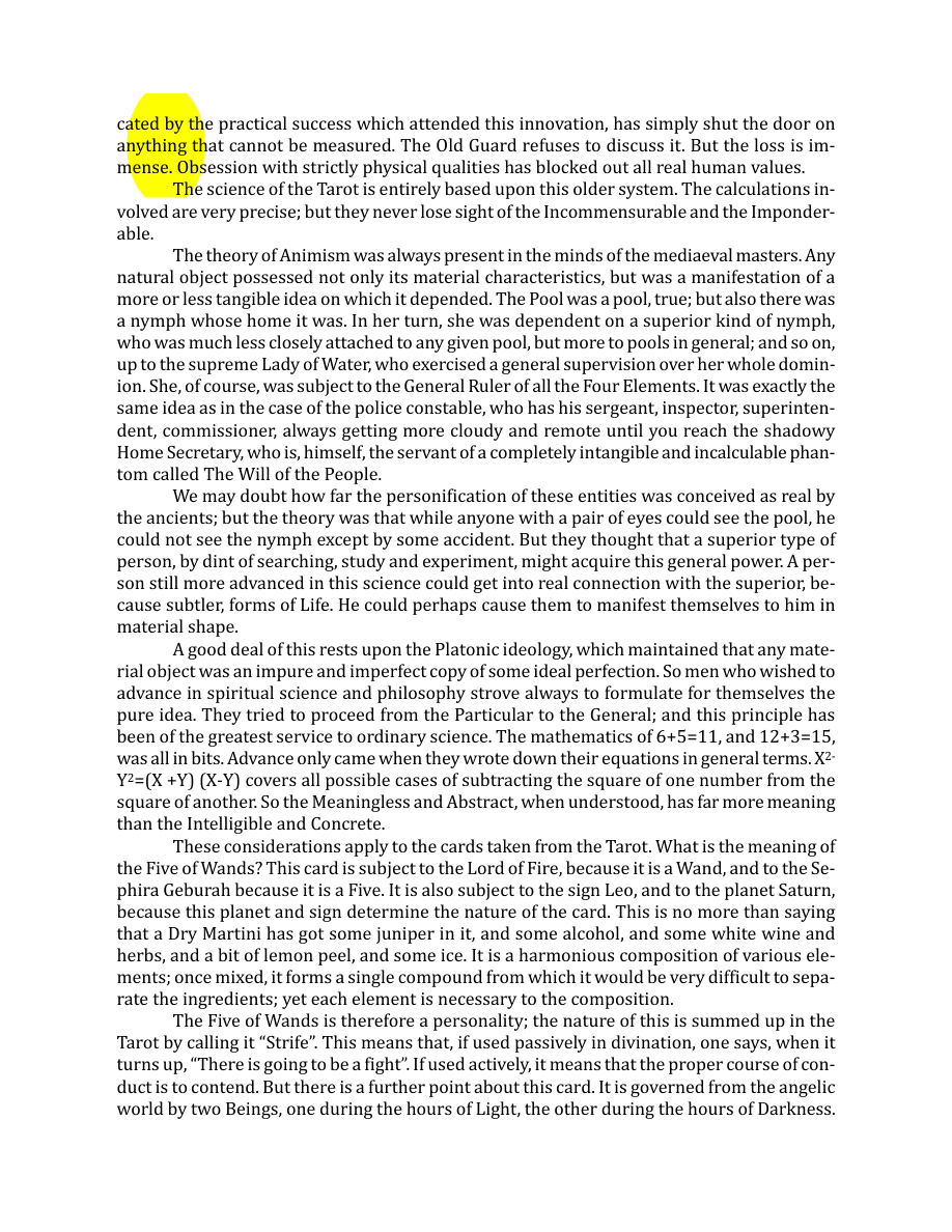 Original scan of The Book of Thoth, PDF page 41
