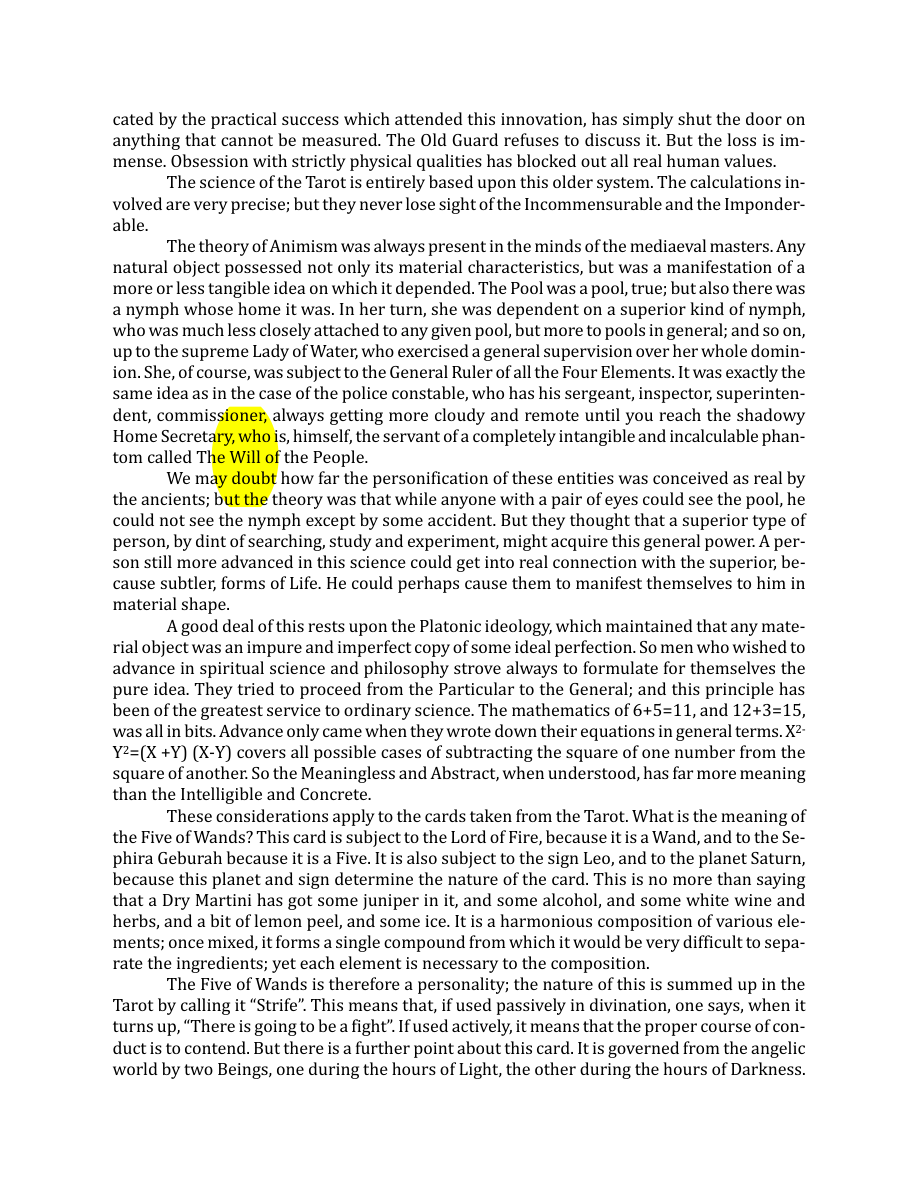 Original scan of The Book of Thoth, PDF page 41